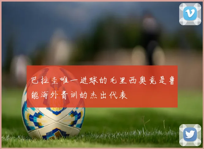巴拉圭唯一进球的毛里西奥竟是鲁能海外青训的杰出代表